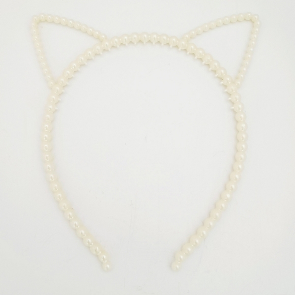 Pearl Cat Ears Headband. New - Picture 4 of 5